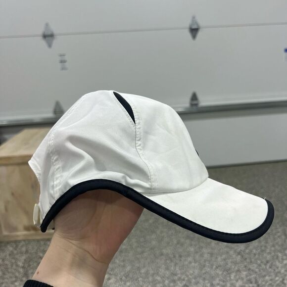 Nike black and white te baseball cap hat golfing tennis hat dri fit - Picture 4 of 5
